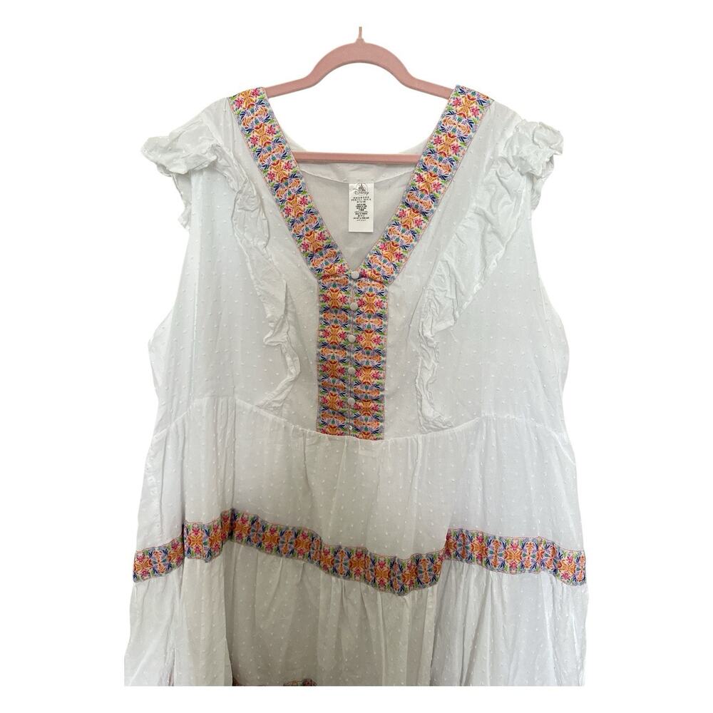Disney Parks Encanto Breezy Cotton Swiss Dot Dress Size 3X - Picture 3 of 12